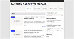 Desktop Screenshot of panduangadget.com