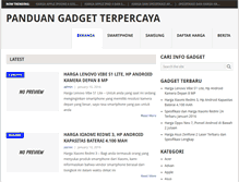 Tablet Screenshot of panduangadget.com